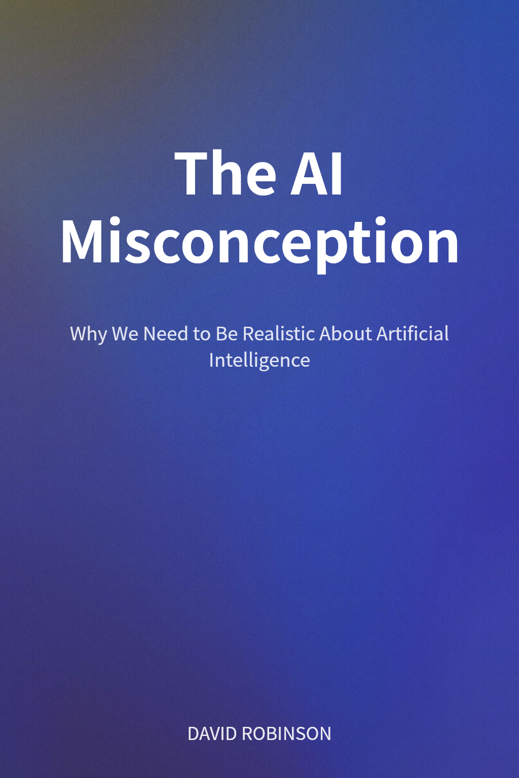 The AI Misconception cover