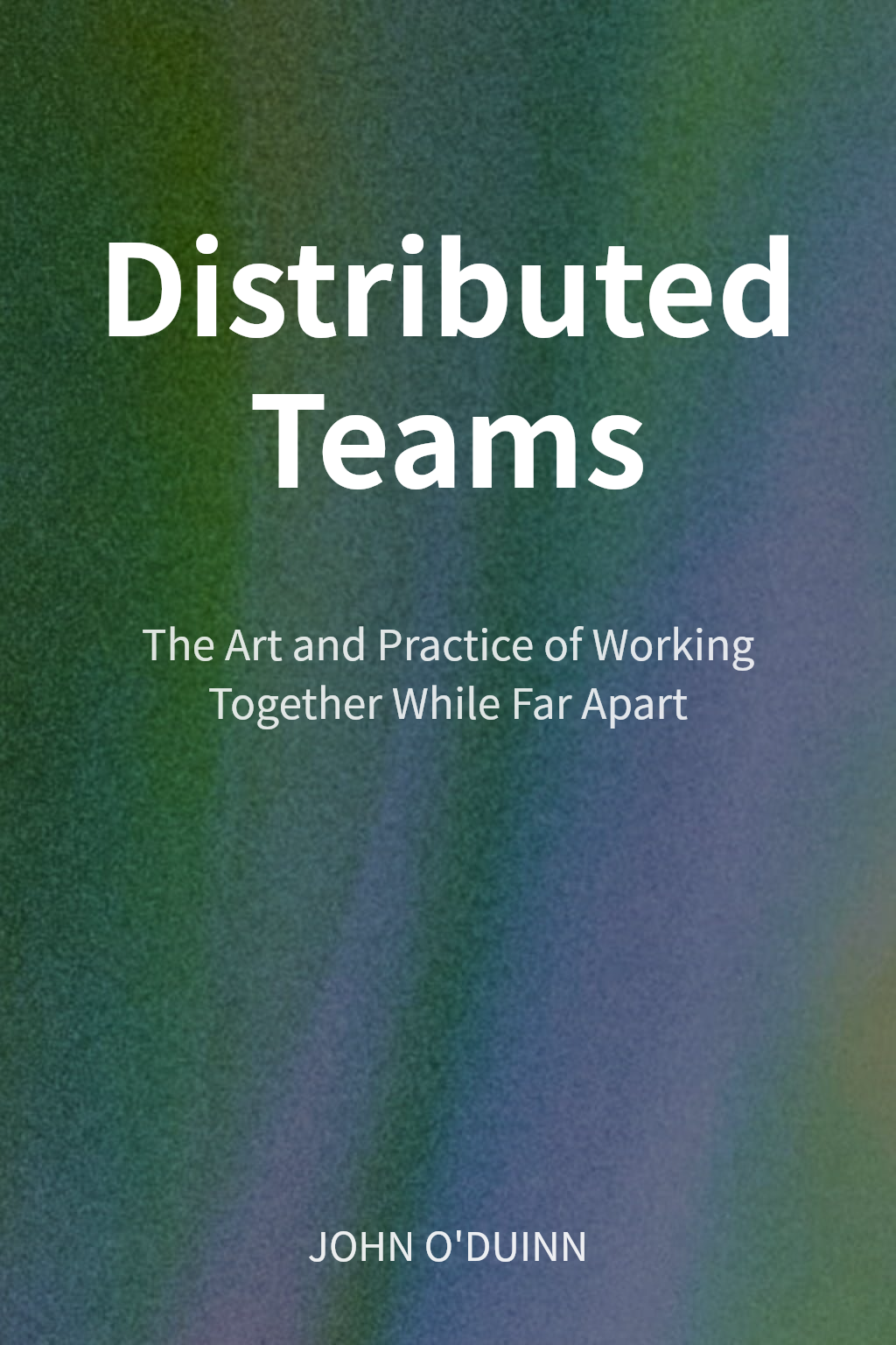 Distributed Teams cover