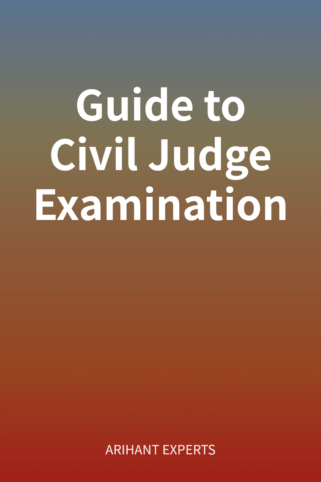 Guide to Civil Judge Examination cover