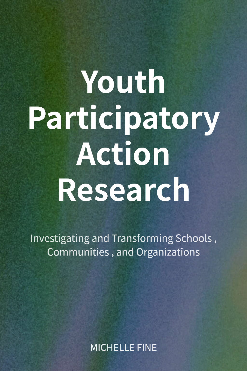 Youth Participatory Action Research 封面