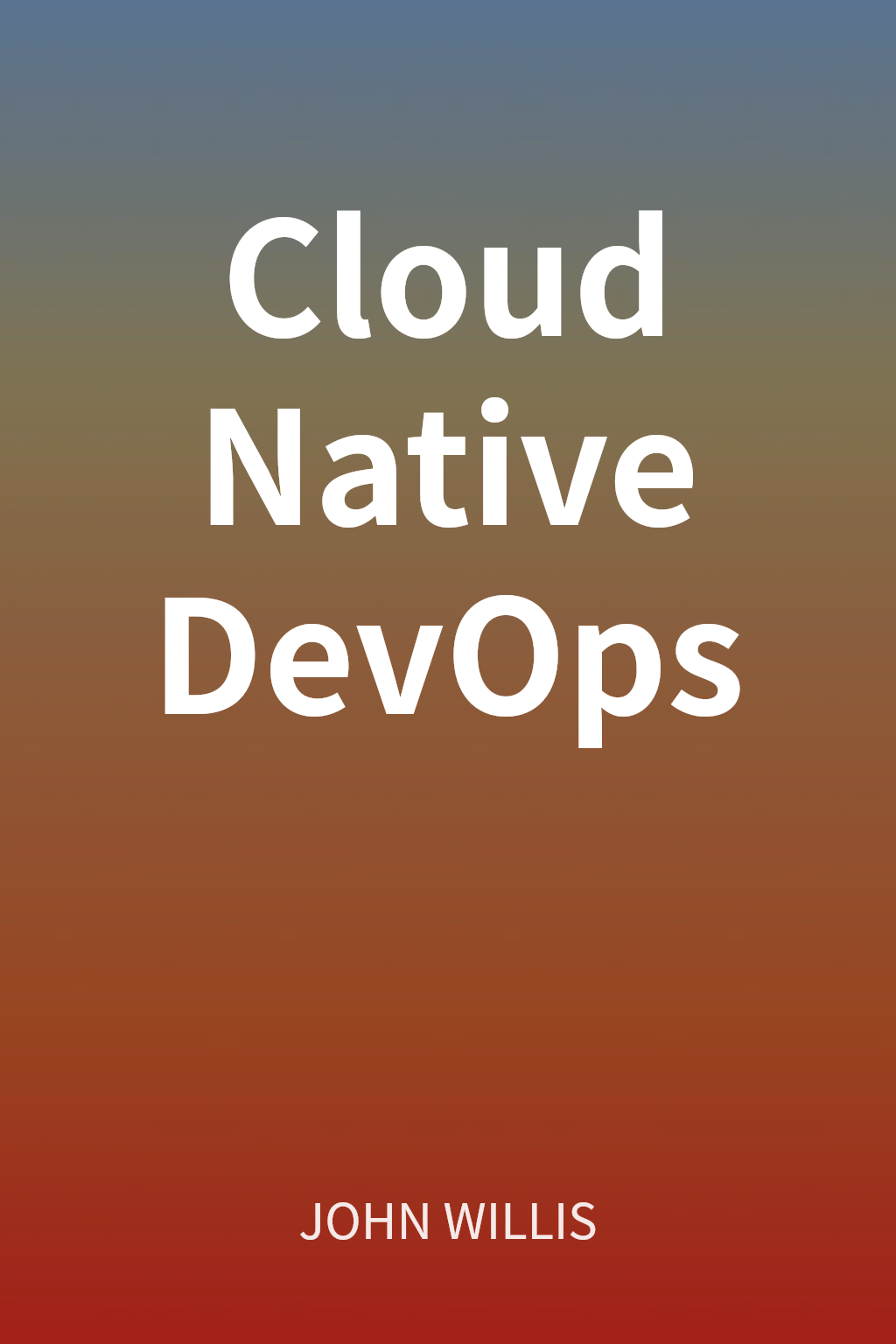 Cloud Native DevOps cover