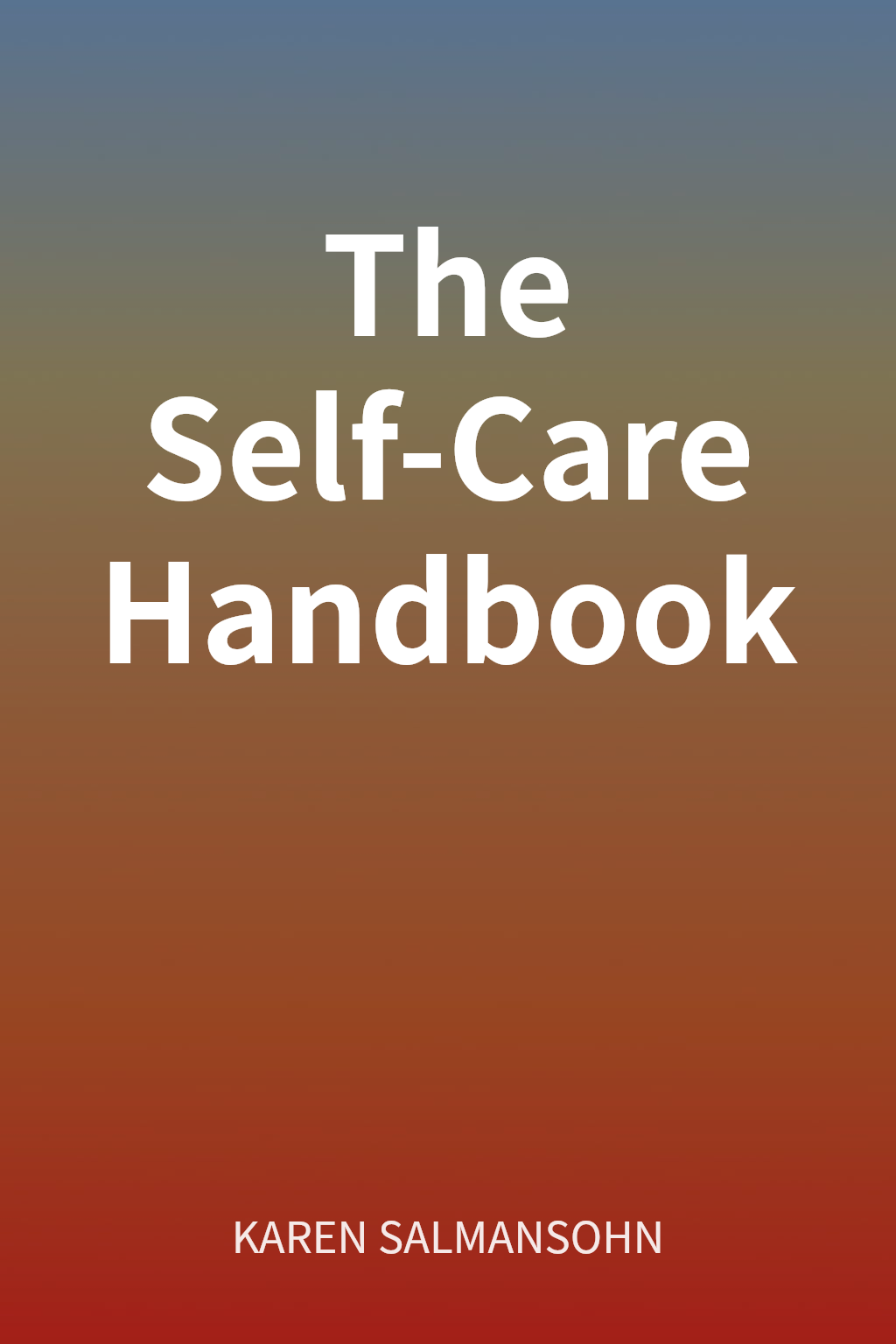 The Self-Care Handbook cover