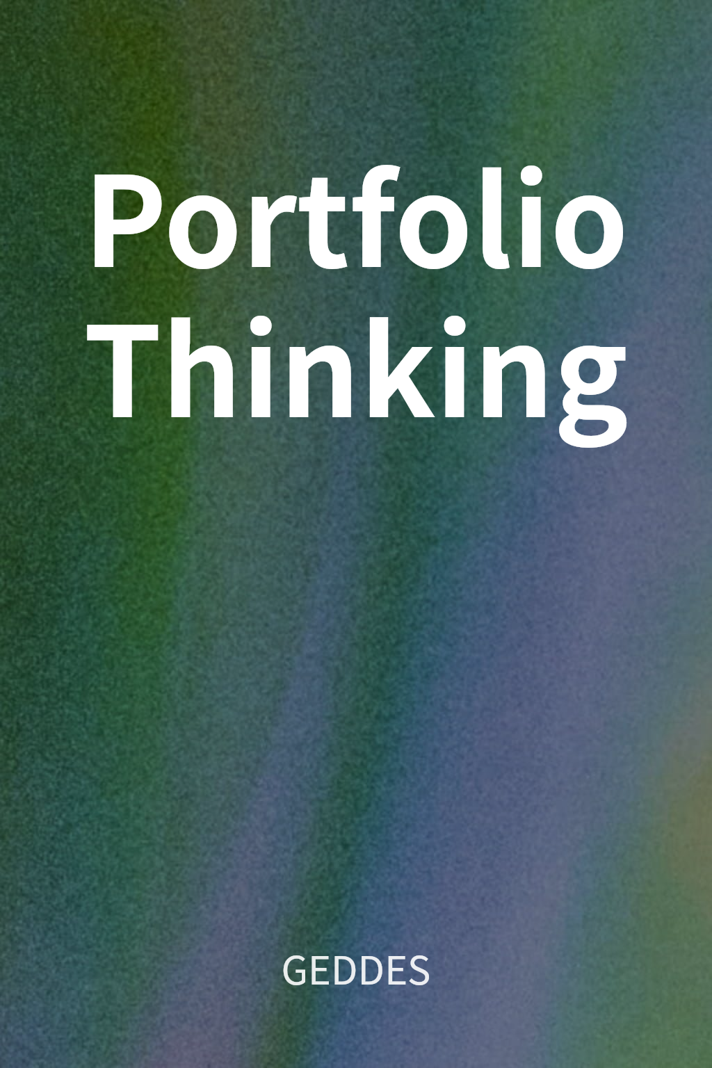 Portfolio Thinking cover