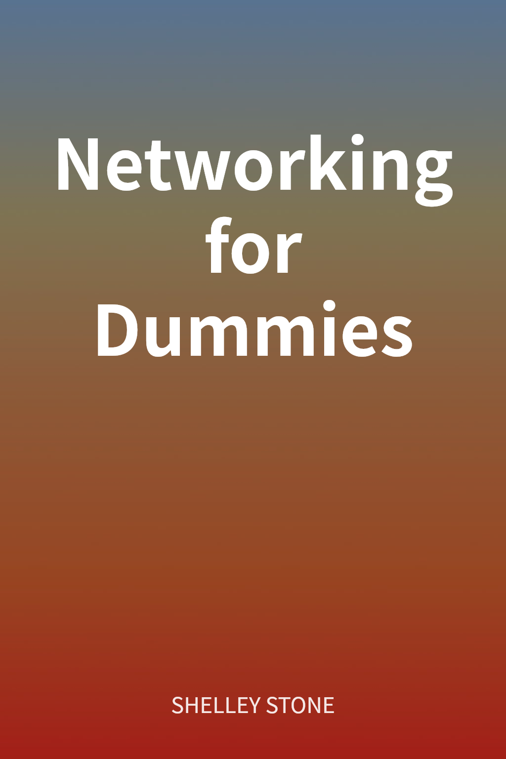 Networking for Dummies cover
