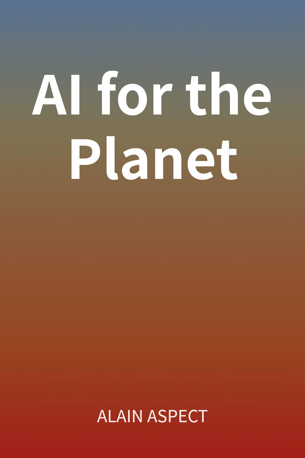AI for the Planet cover