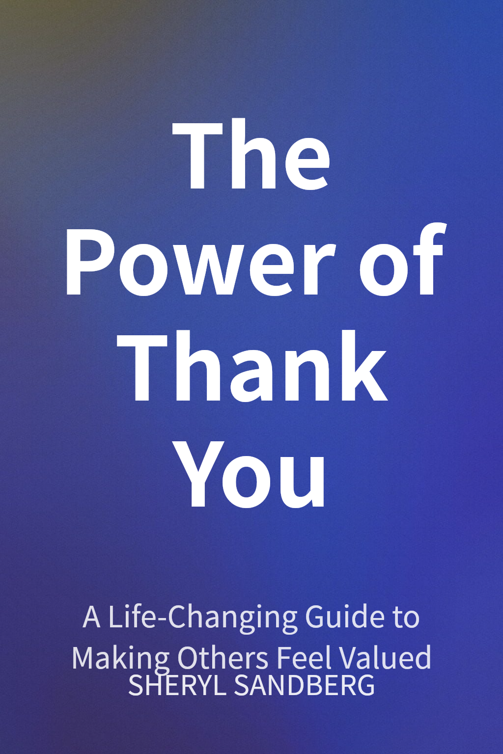 The Power of Thank You cover