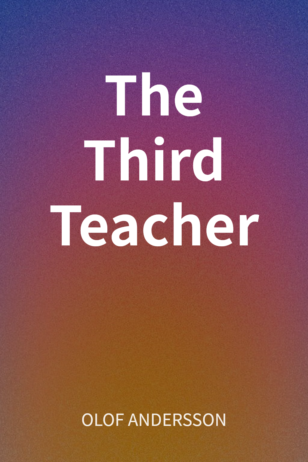 The Third Teacher cover