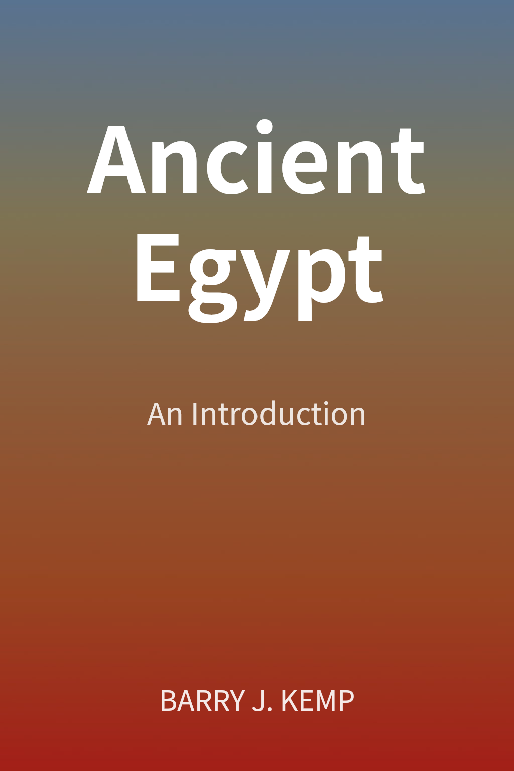 Ancient Egypt cover