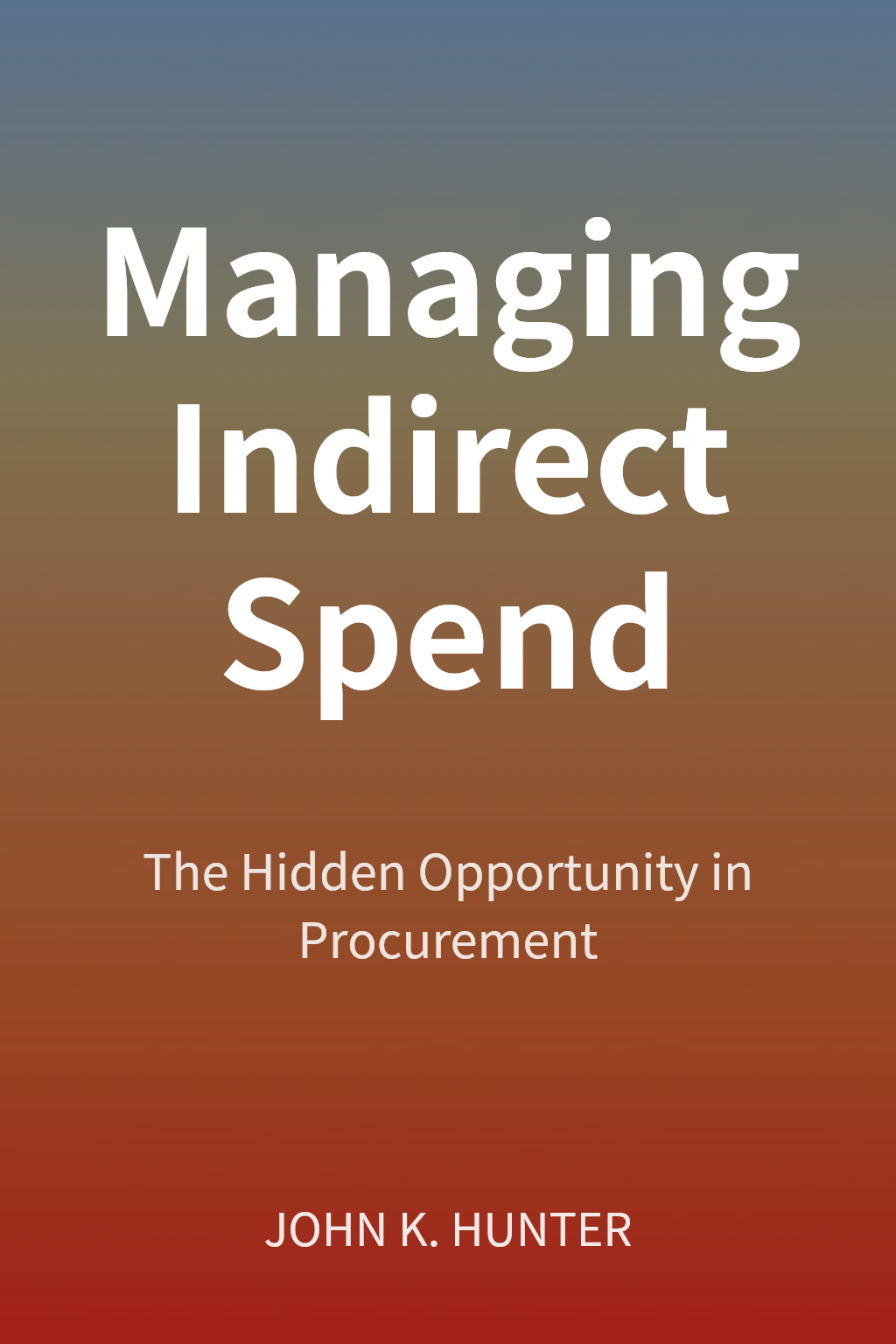 Managing Indirect Spend cover