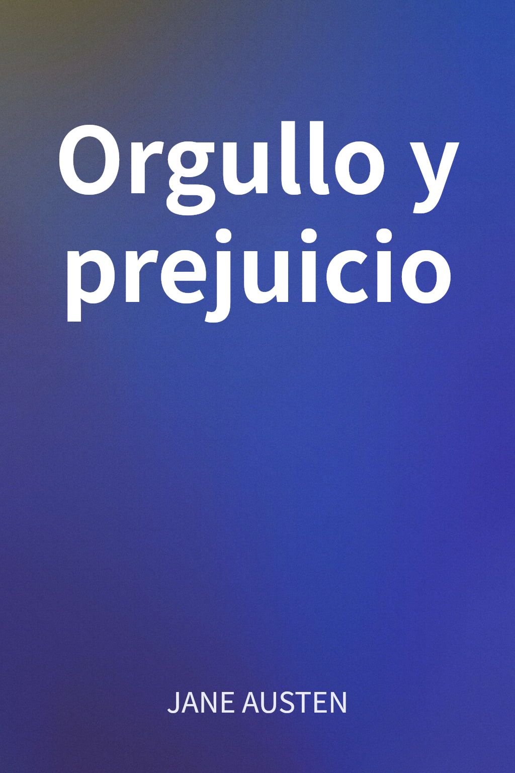 Orgullo y prejuicio 封面