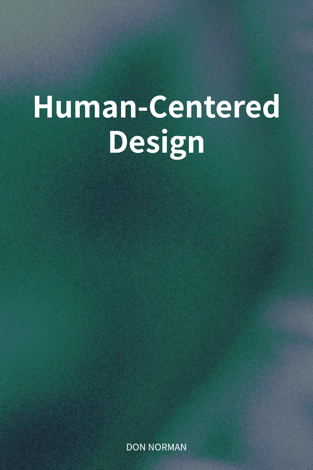 Human-Centered Design cover