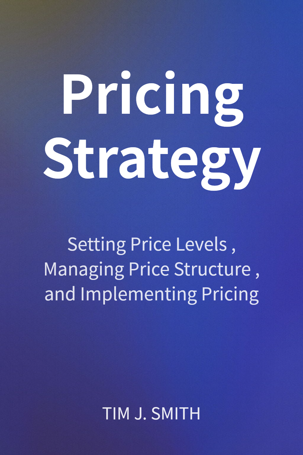 Pricing Strategy cover
