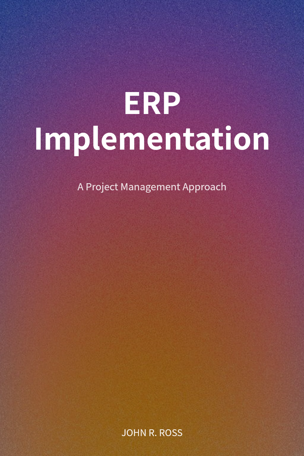 ERP Implementation cover