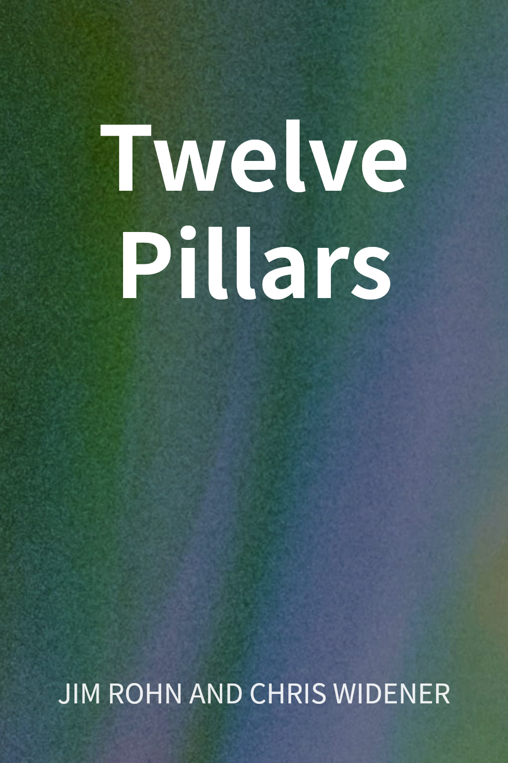 Twelve Pillars cover