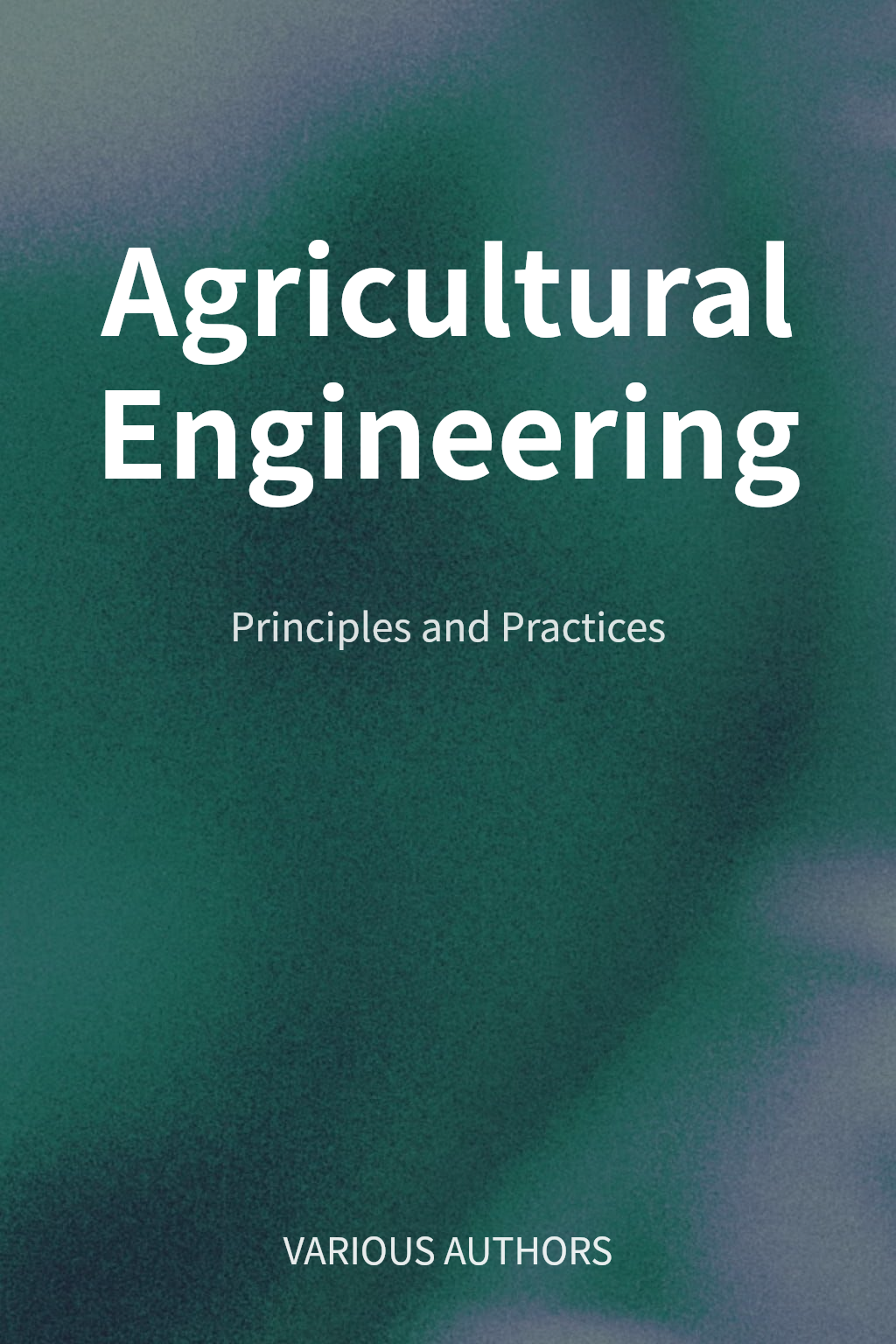 Agricultural Engineering cover