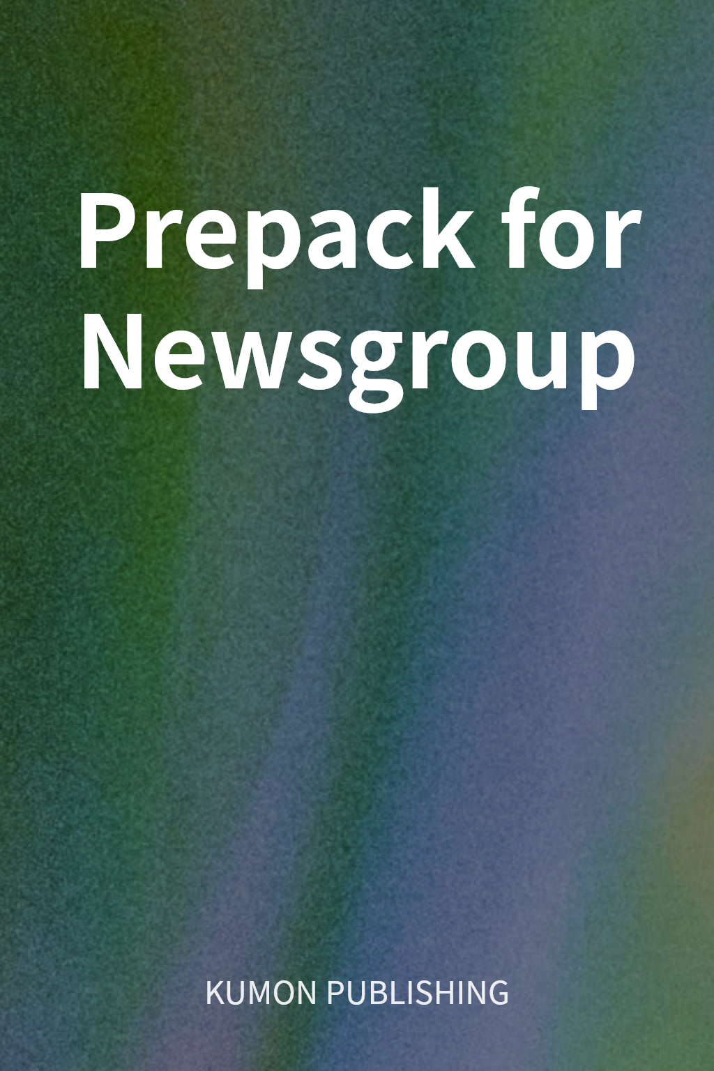 Prepack for Newsgroup cover