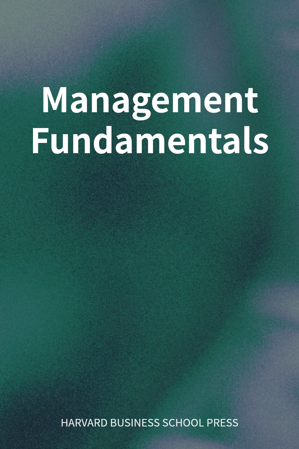 Management Fundamentals cover