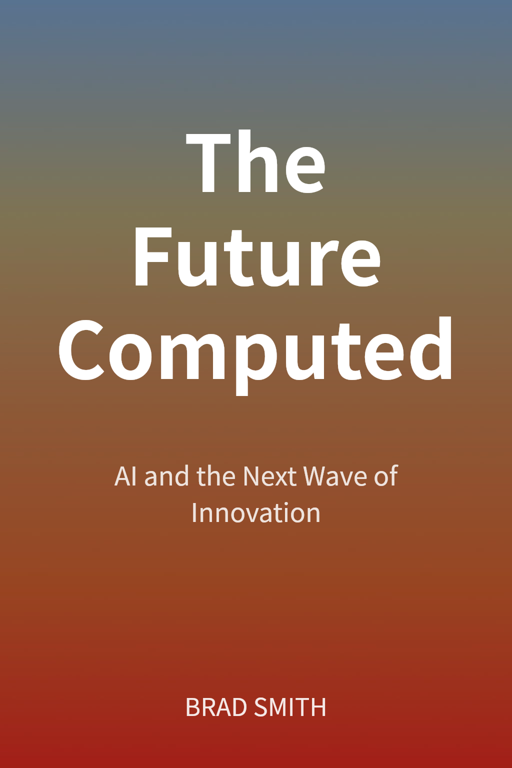 The Future Computed cover