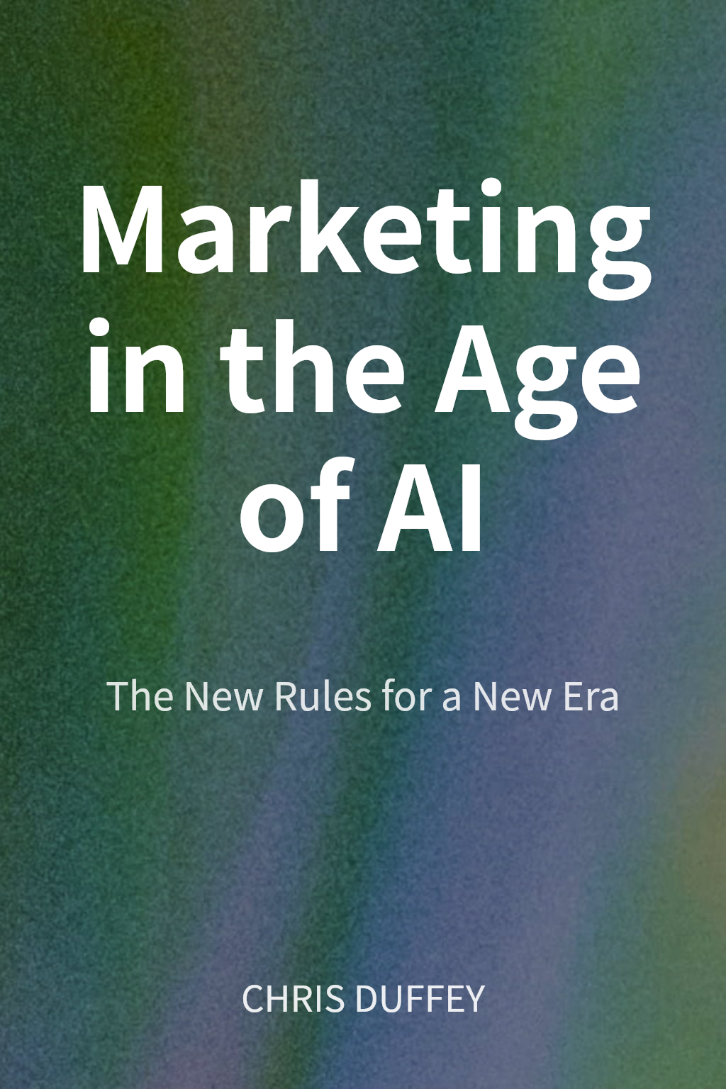 Marketing in the Age of AI cover