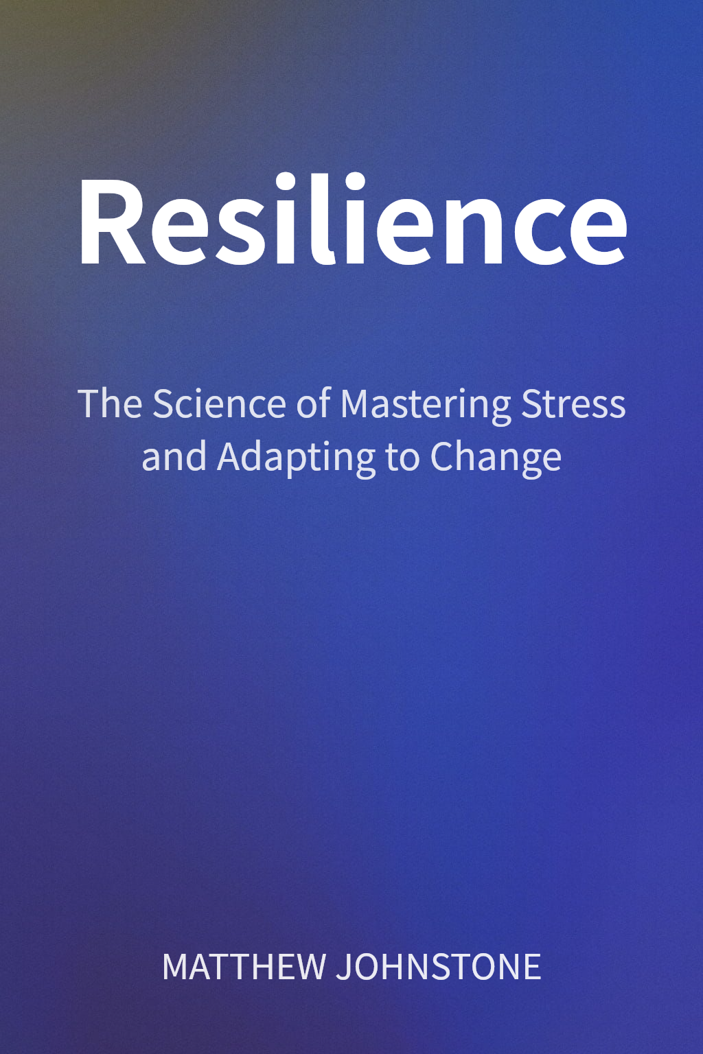 Resilience cover
