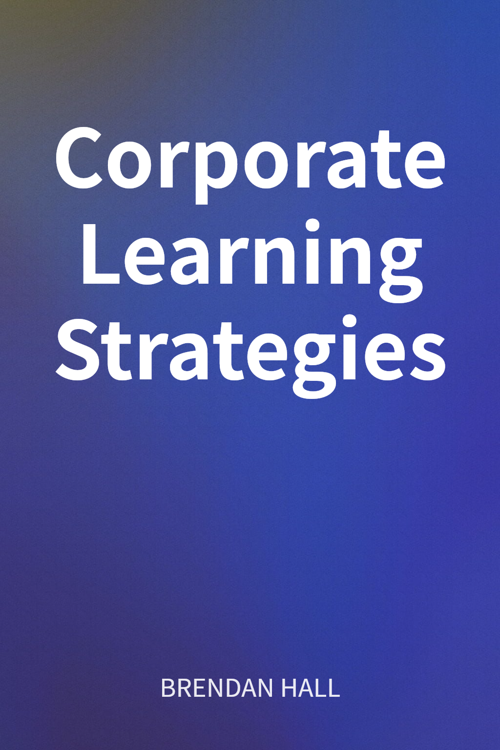 Corporate Learning Strategies cover