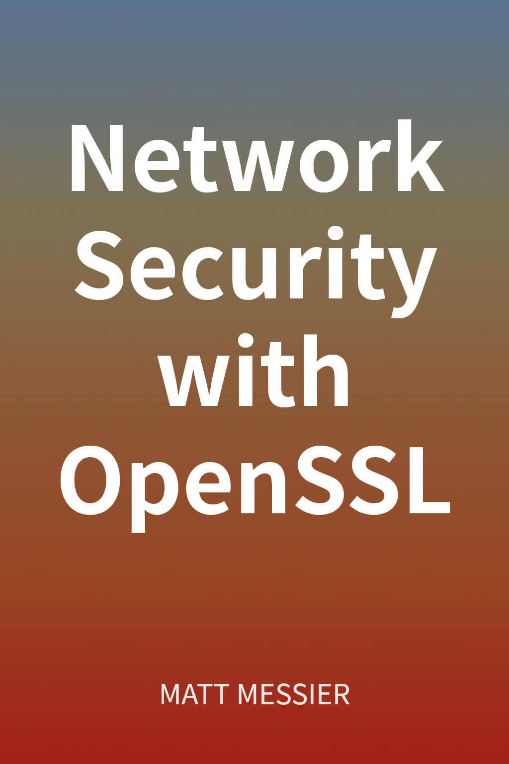 Network Security with OpenSSL cover