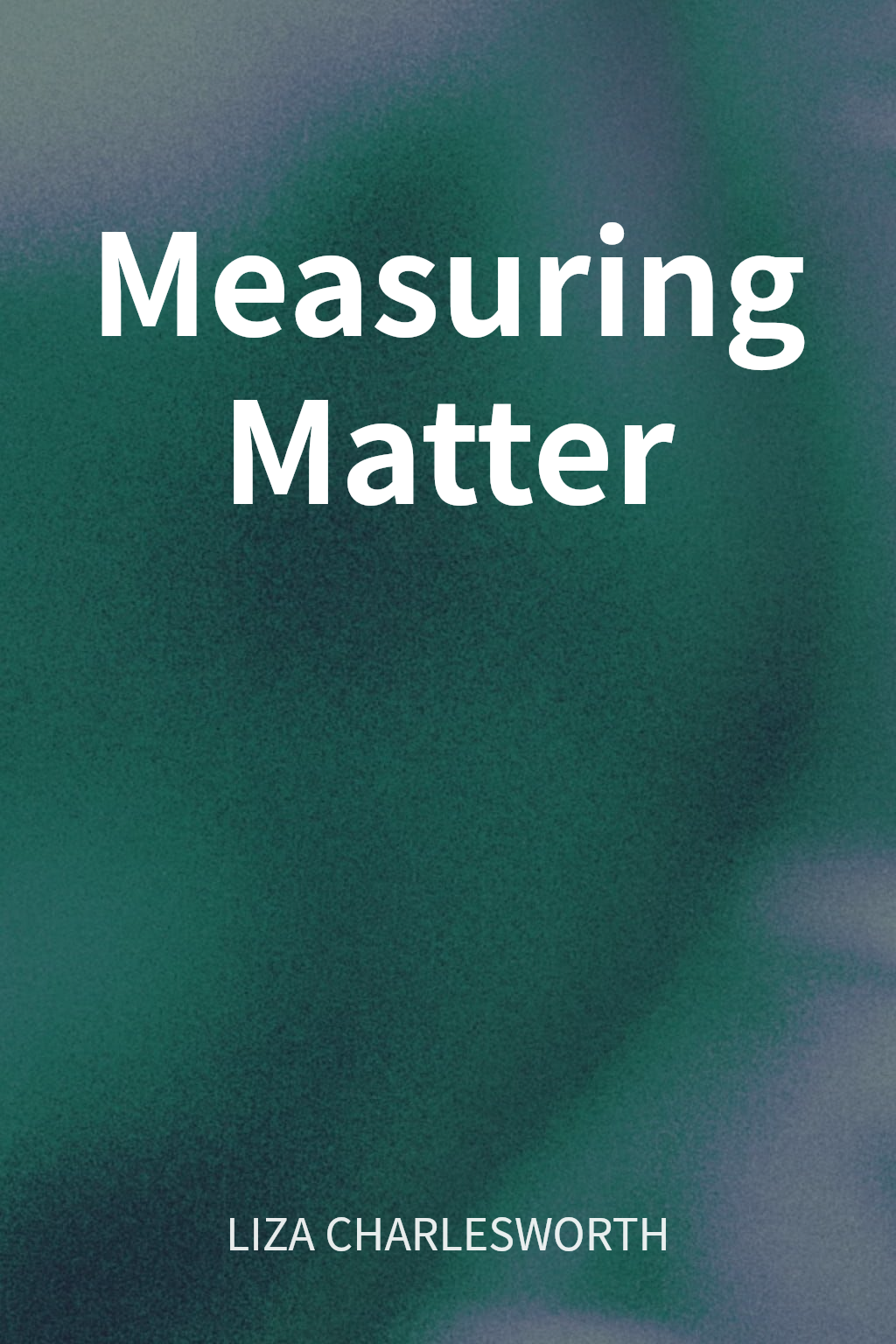 Measuring Matter cover