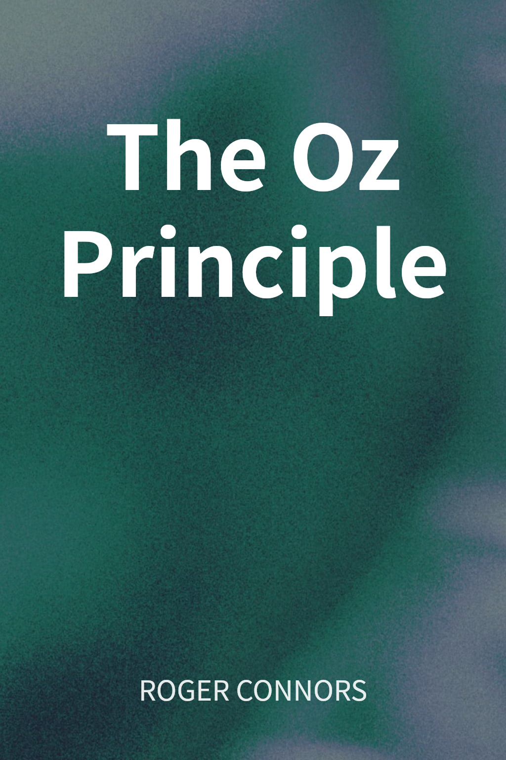 The Oz Principle cover