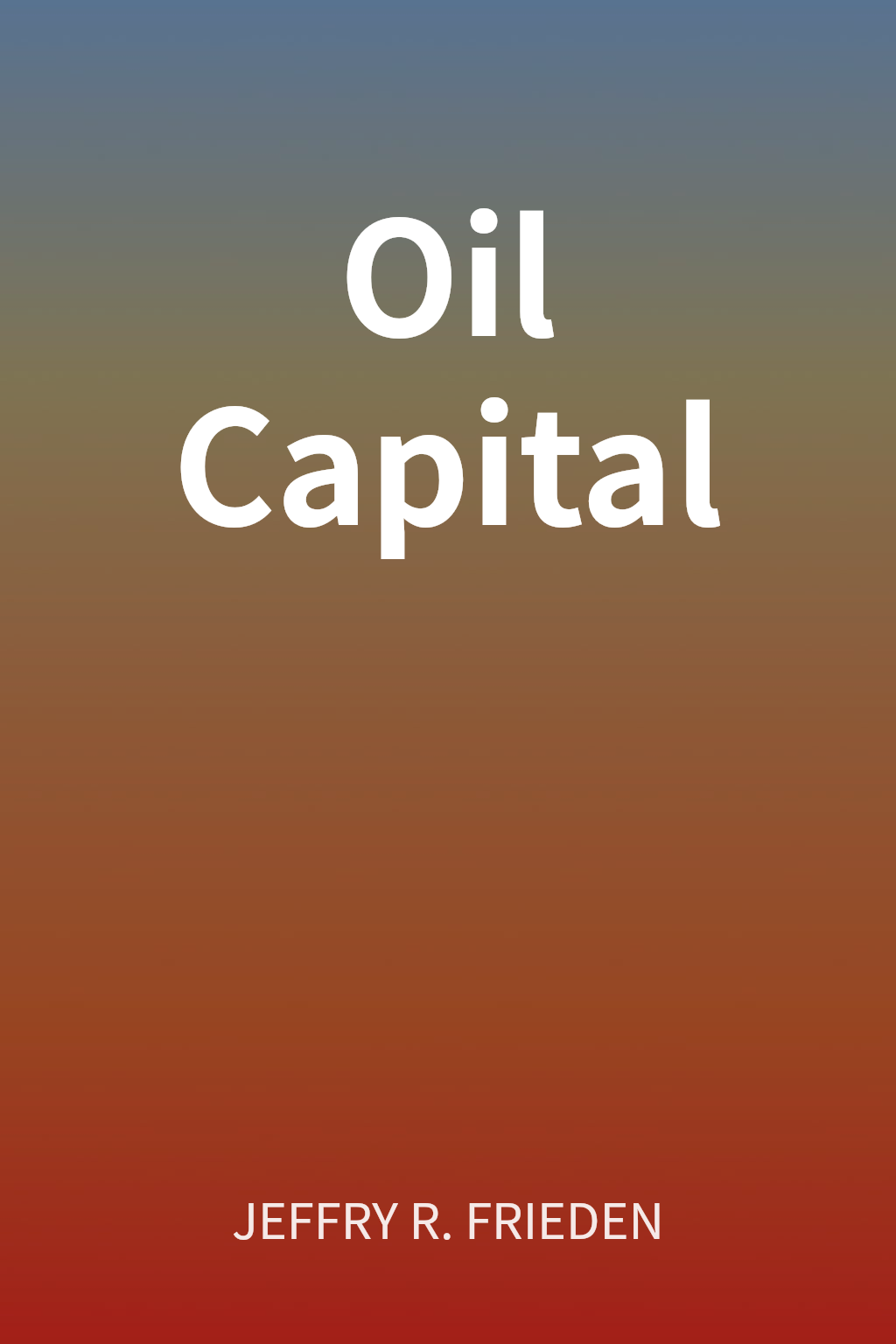 Oil Capital cover