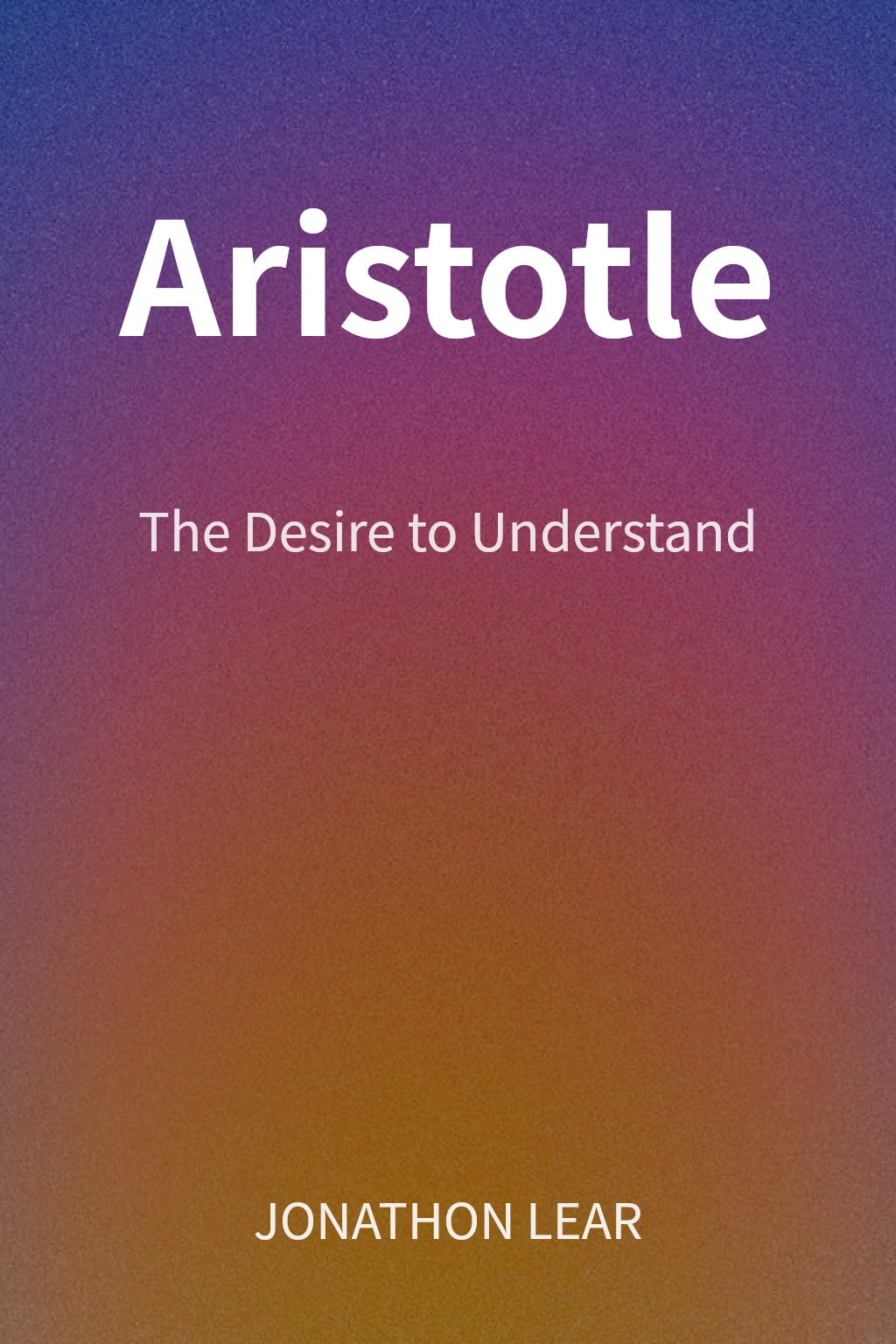 Aristotle cover