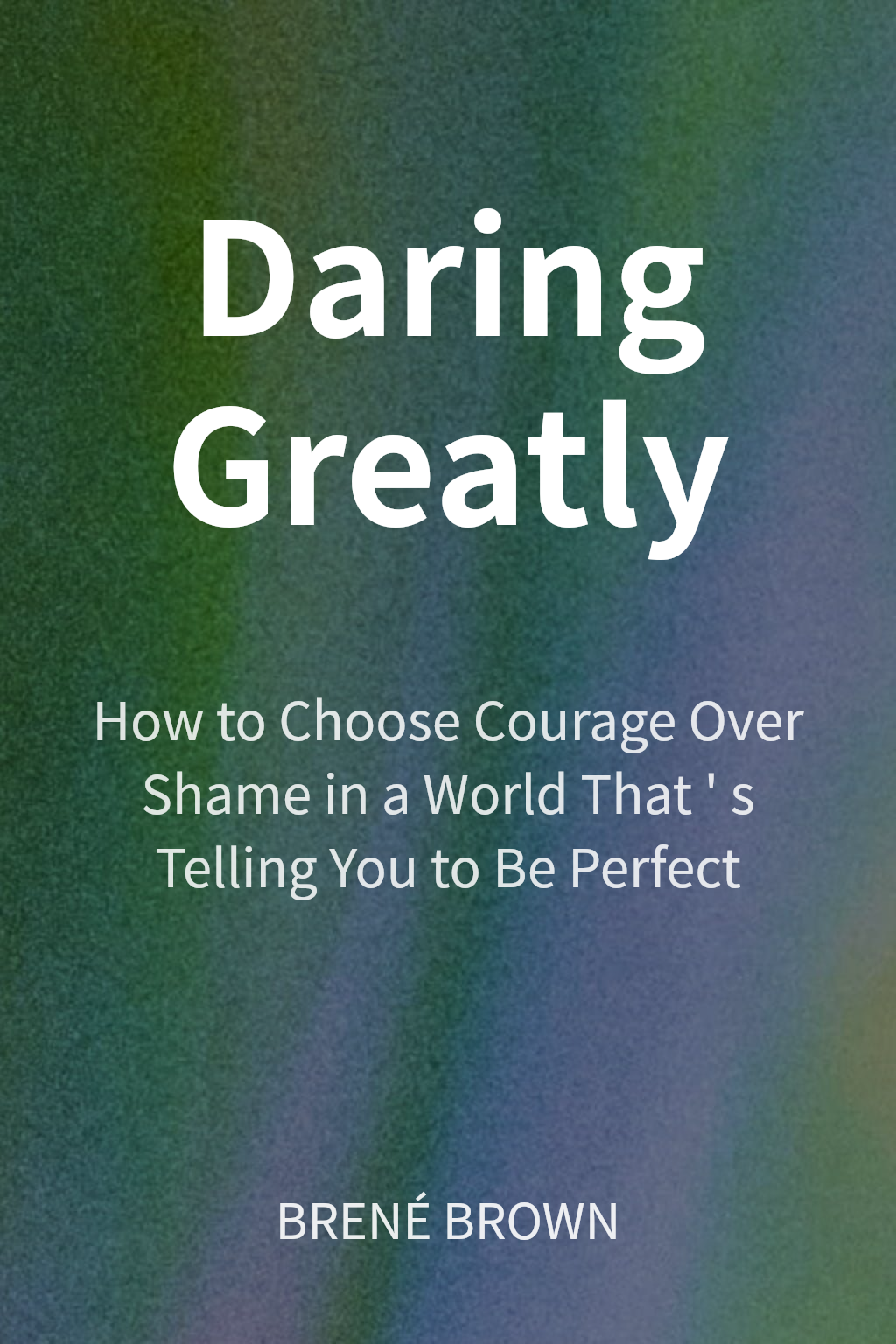 Daring Greatly cover