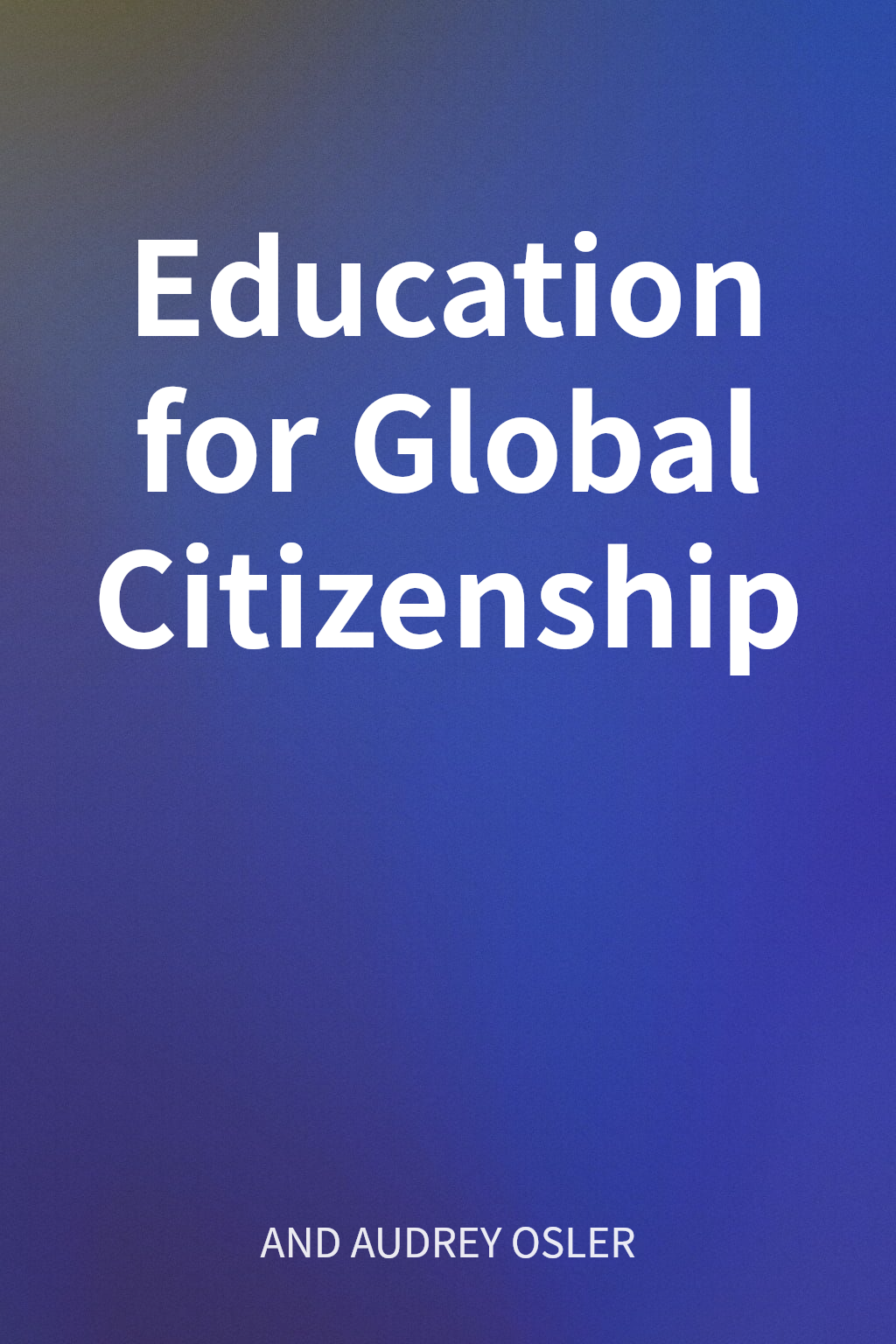 Education for Global Citizenship cover