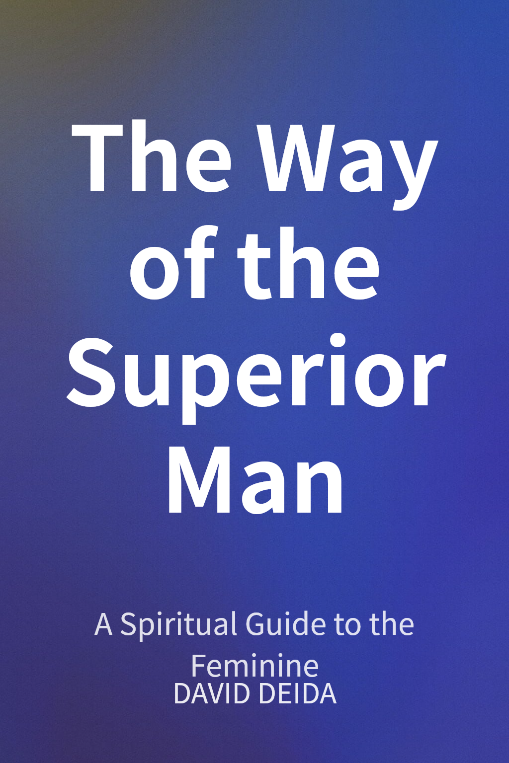 The Way of the Superior Man cover
