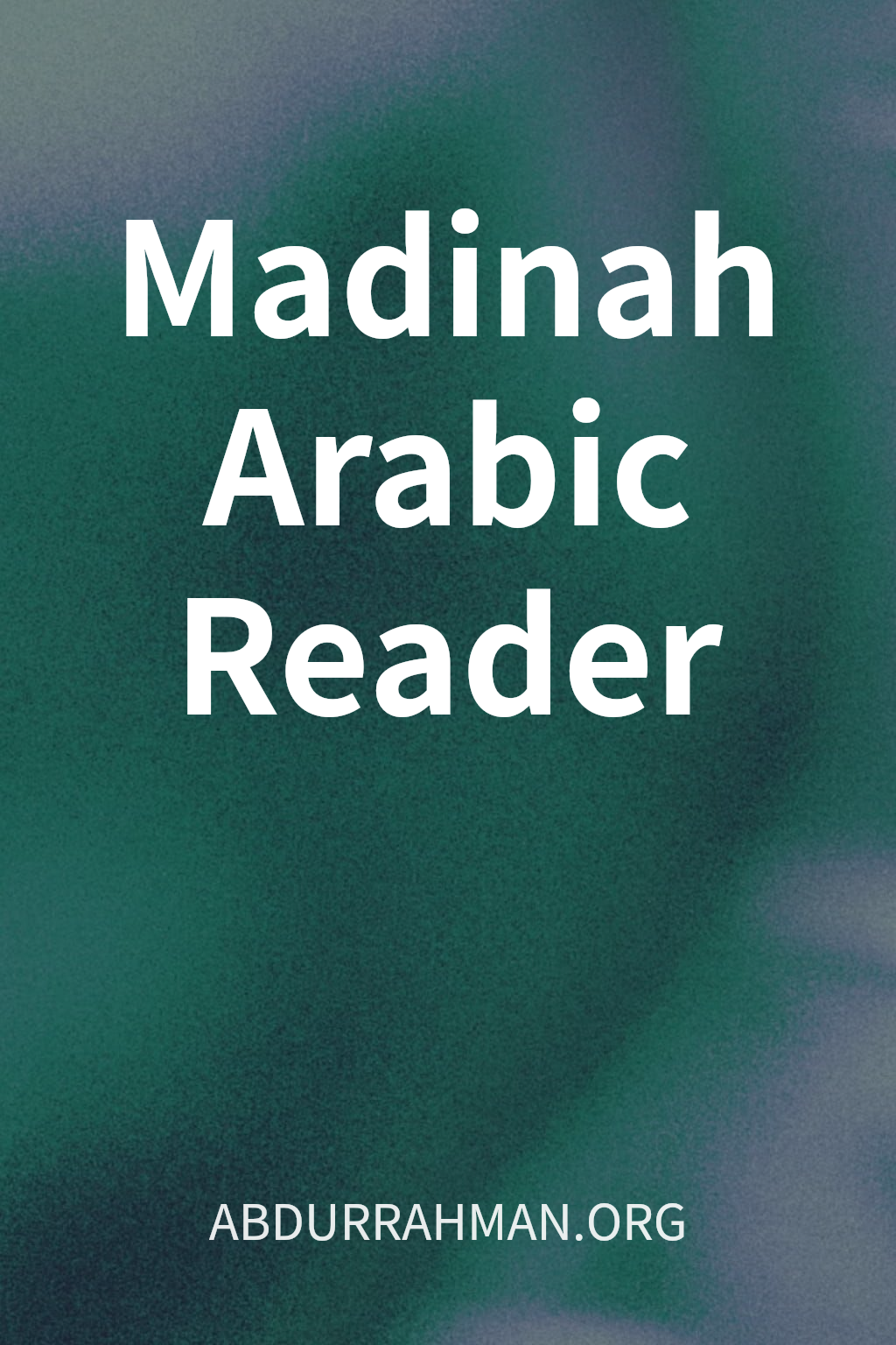 Madinah Arabic Reader cover