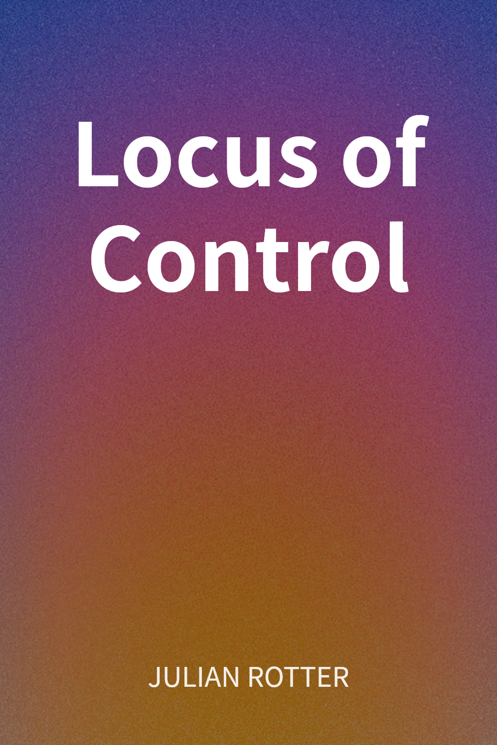 Locus of Control cover