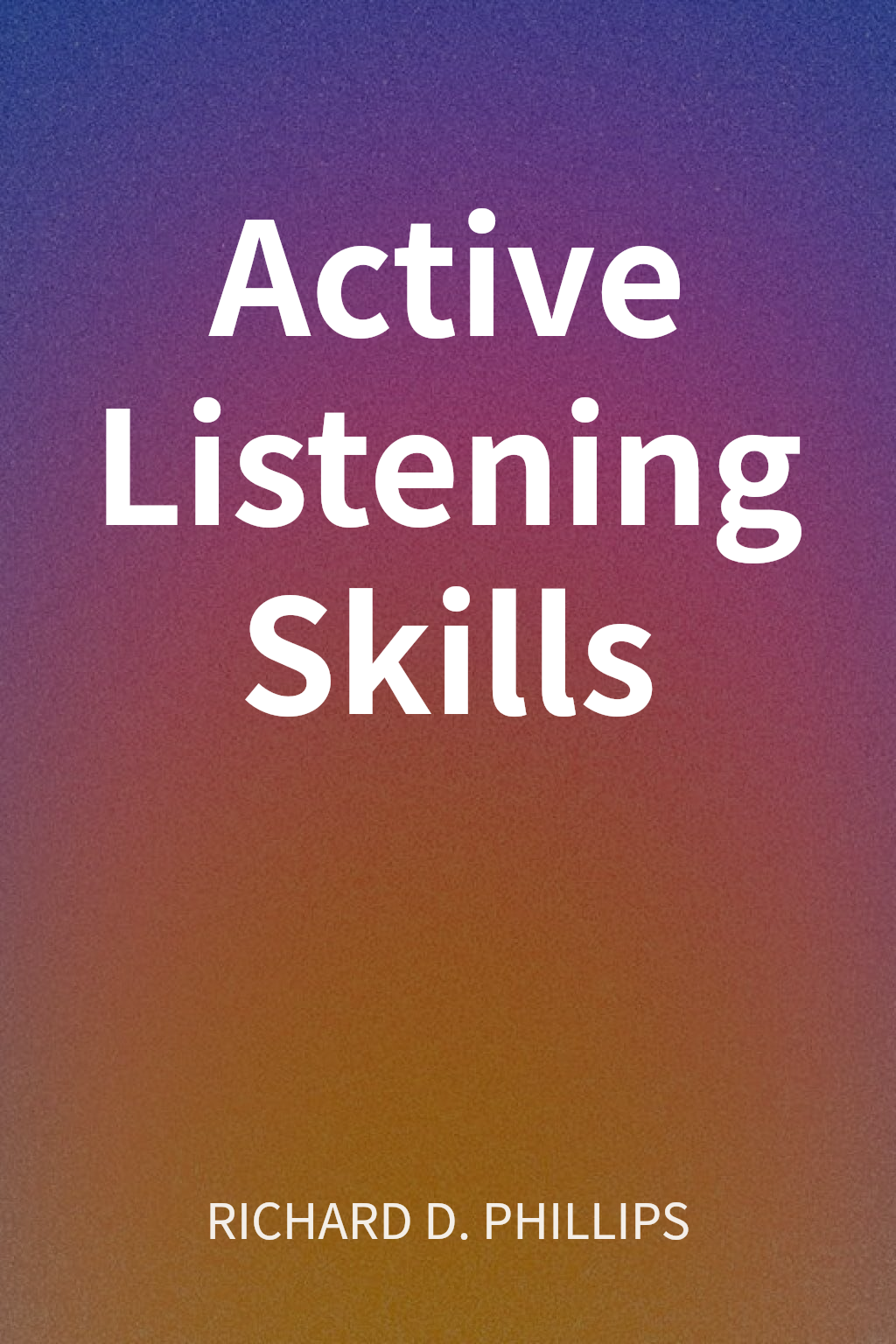 Active Listening Skills cover