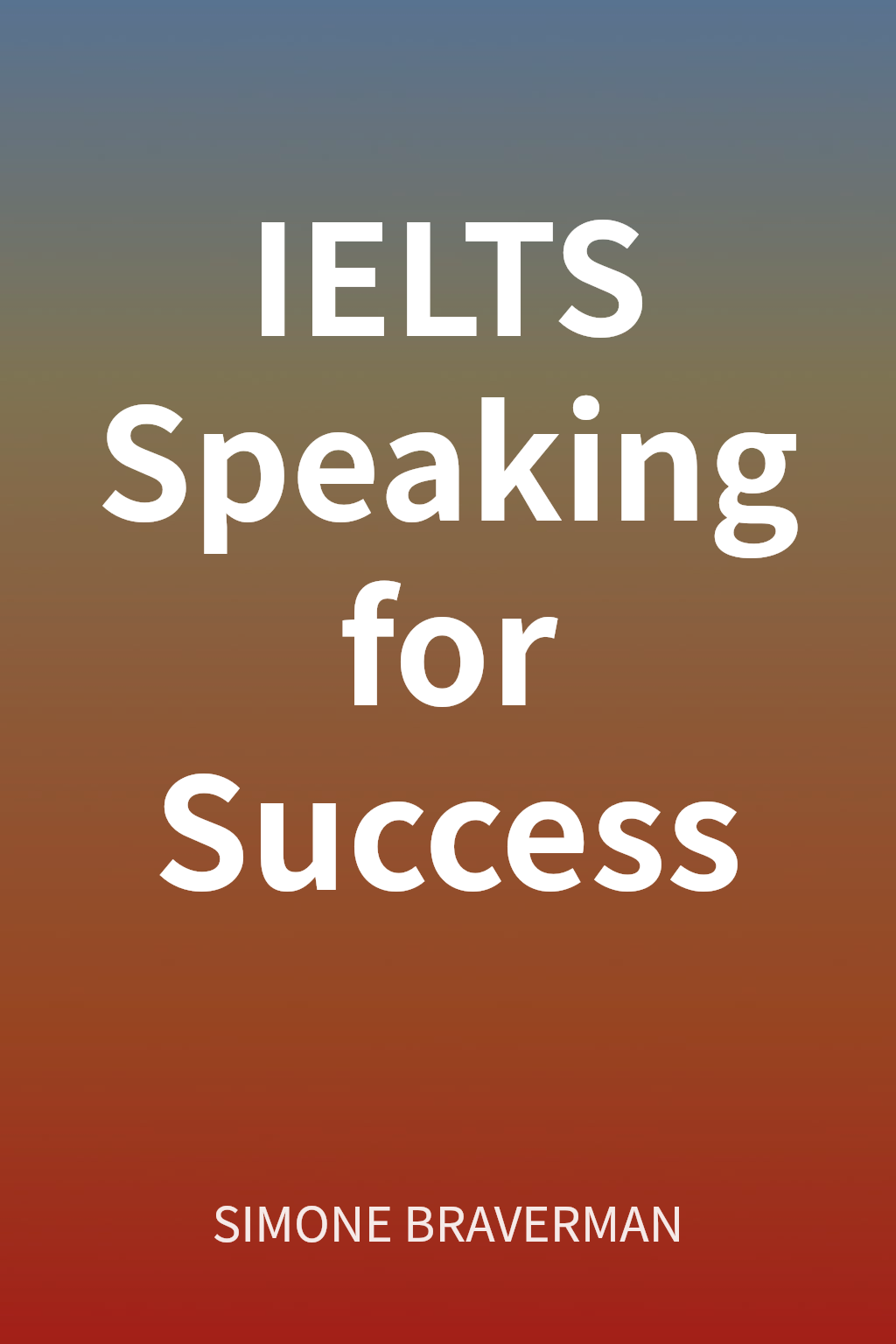 IELTS Speaking for Success cover