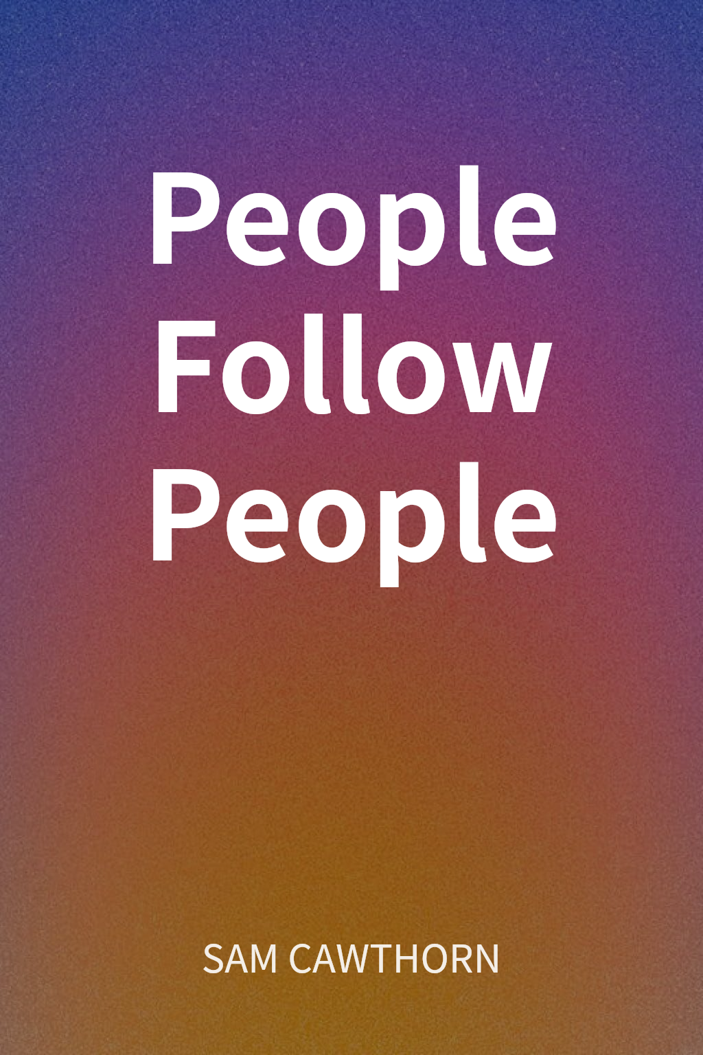 People Follow People cover