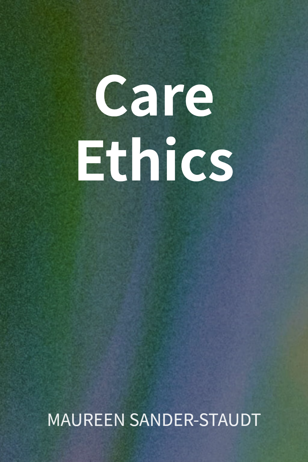 Care Ethics cover