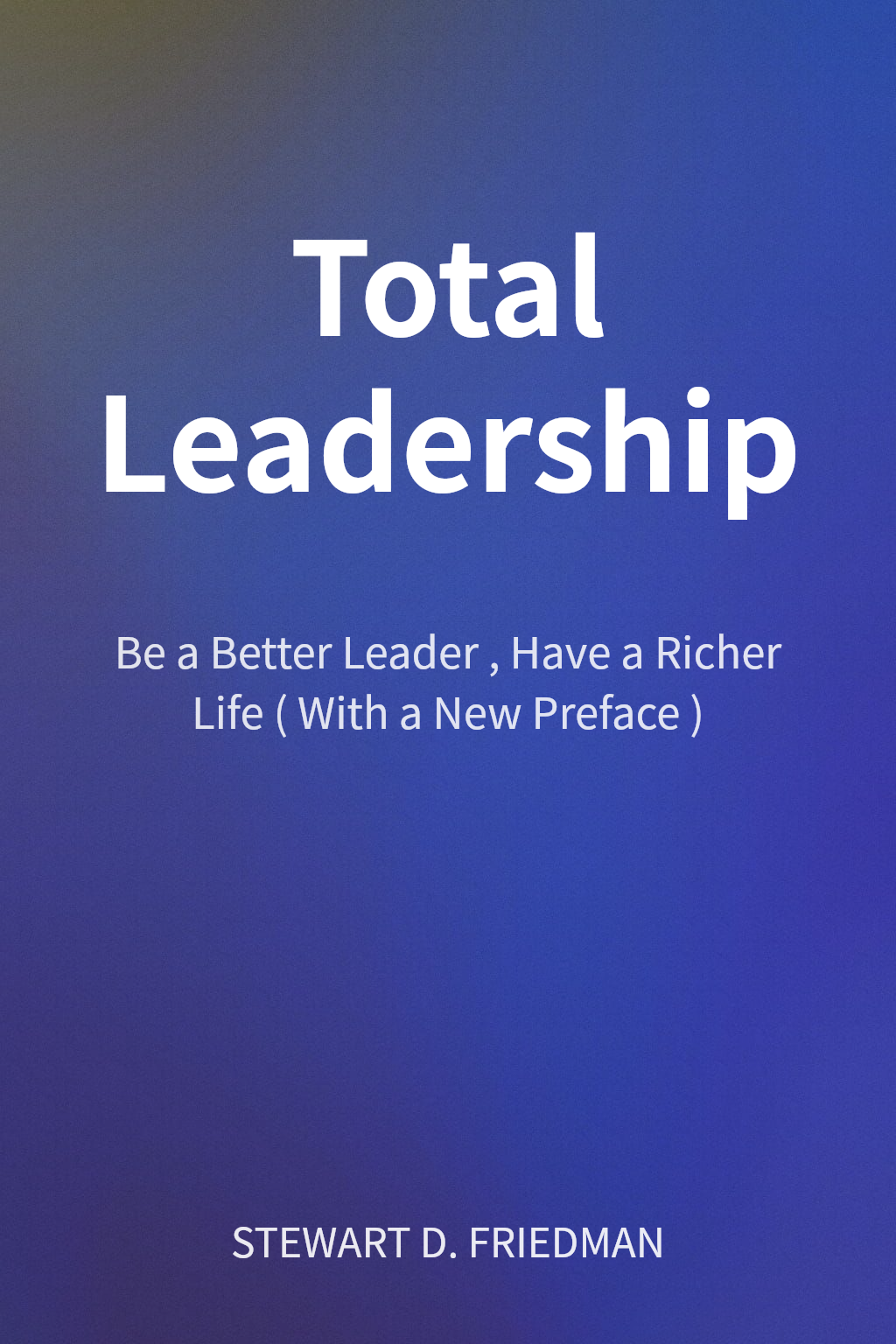 Total Leadership cover
