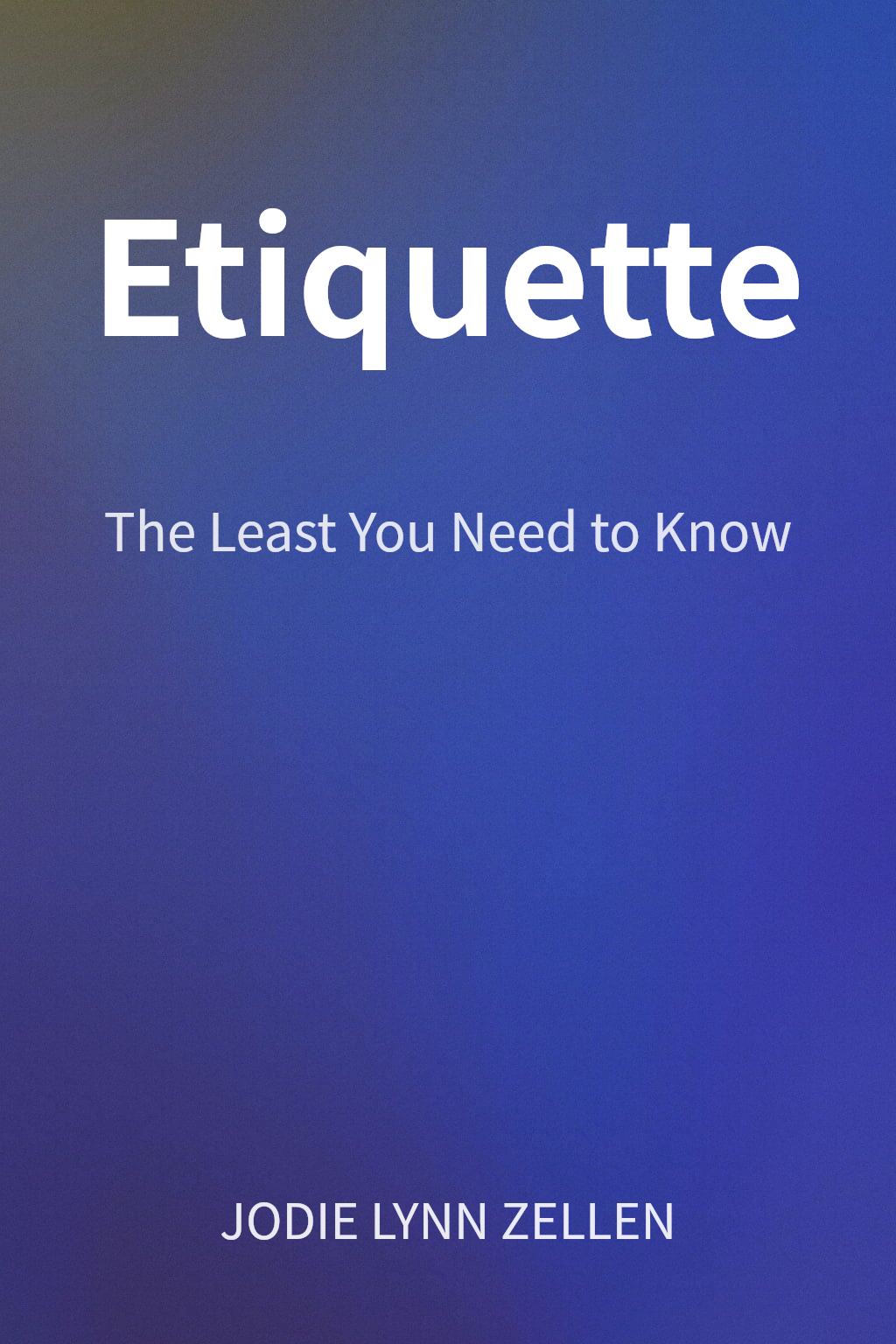Etiquette cover