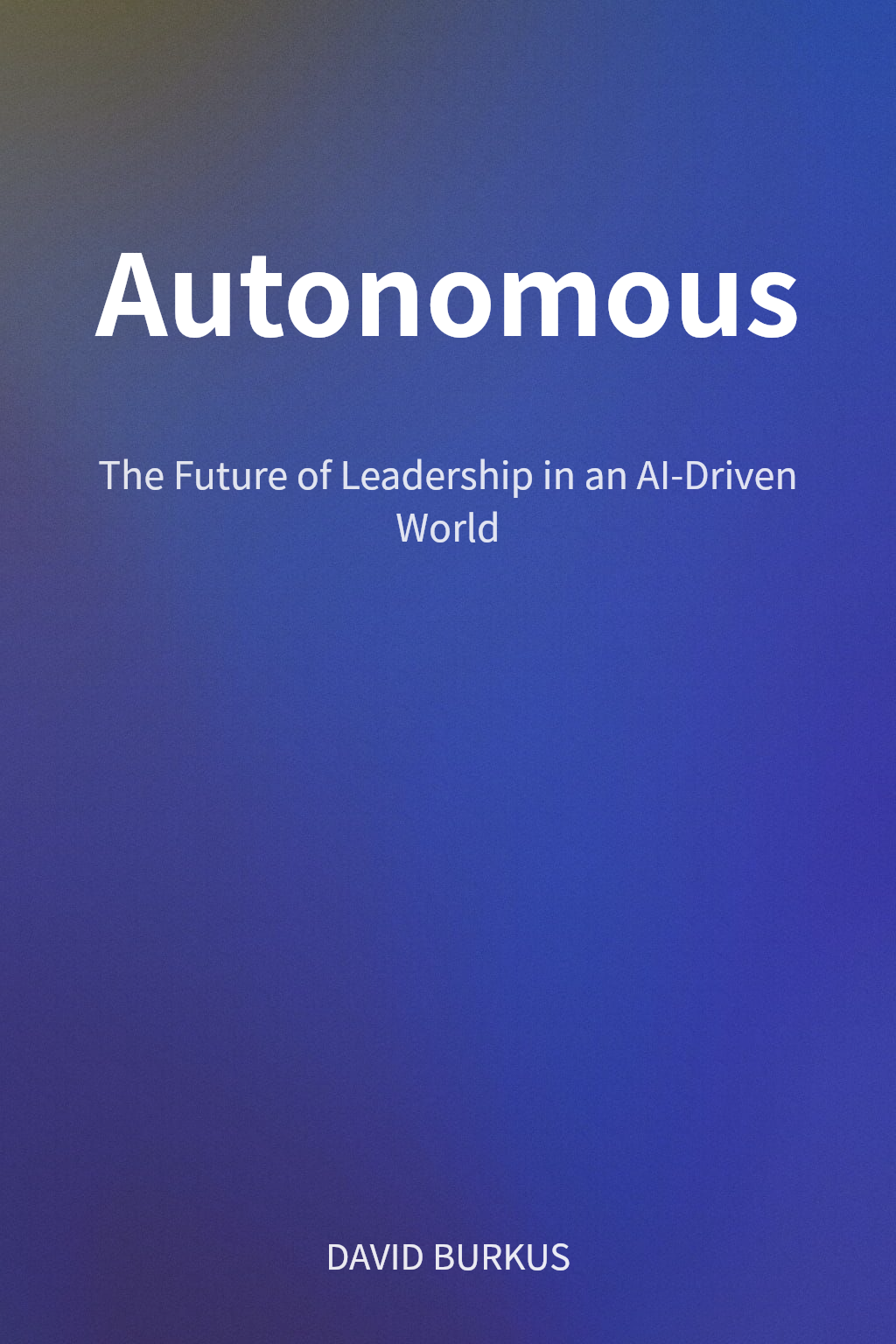 Autonomous cover