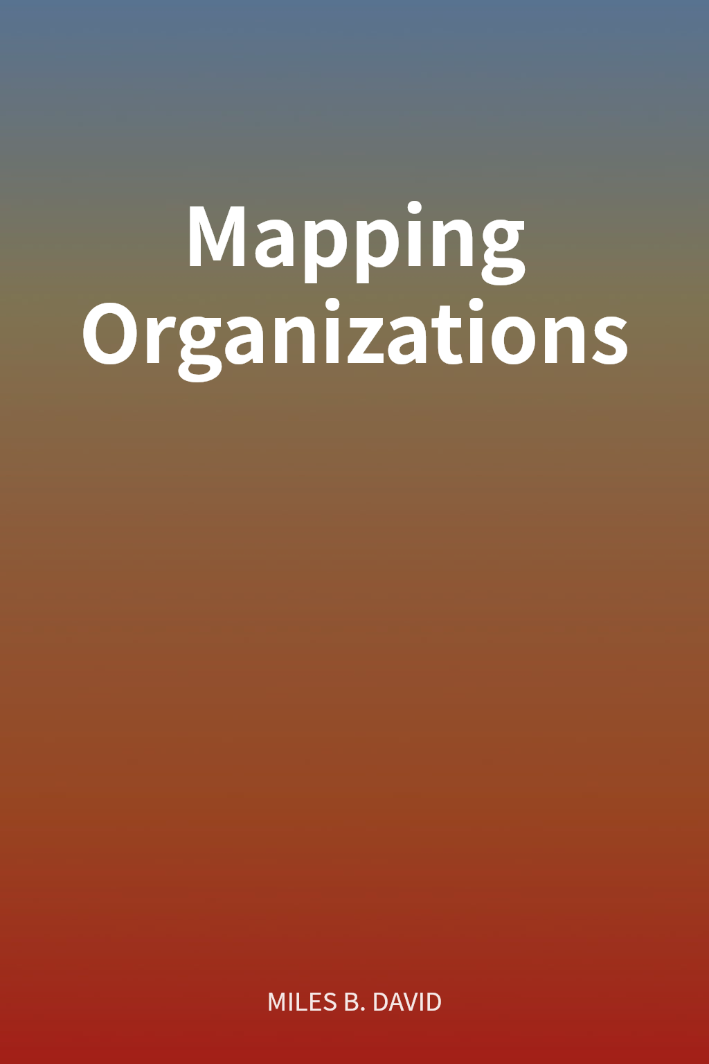 Mapping Organizations cover
